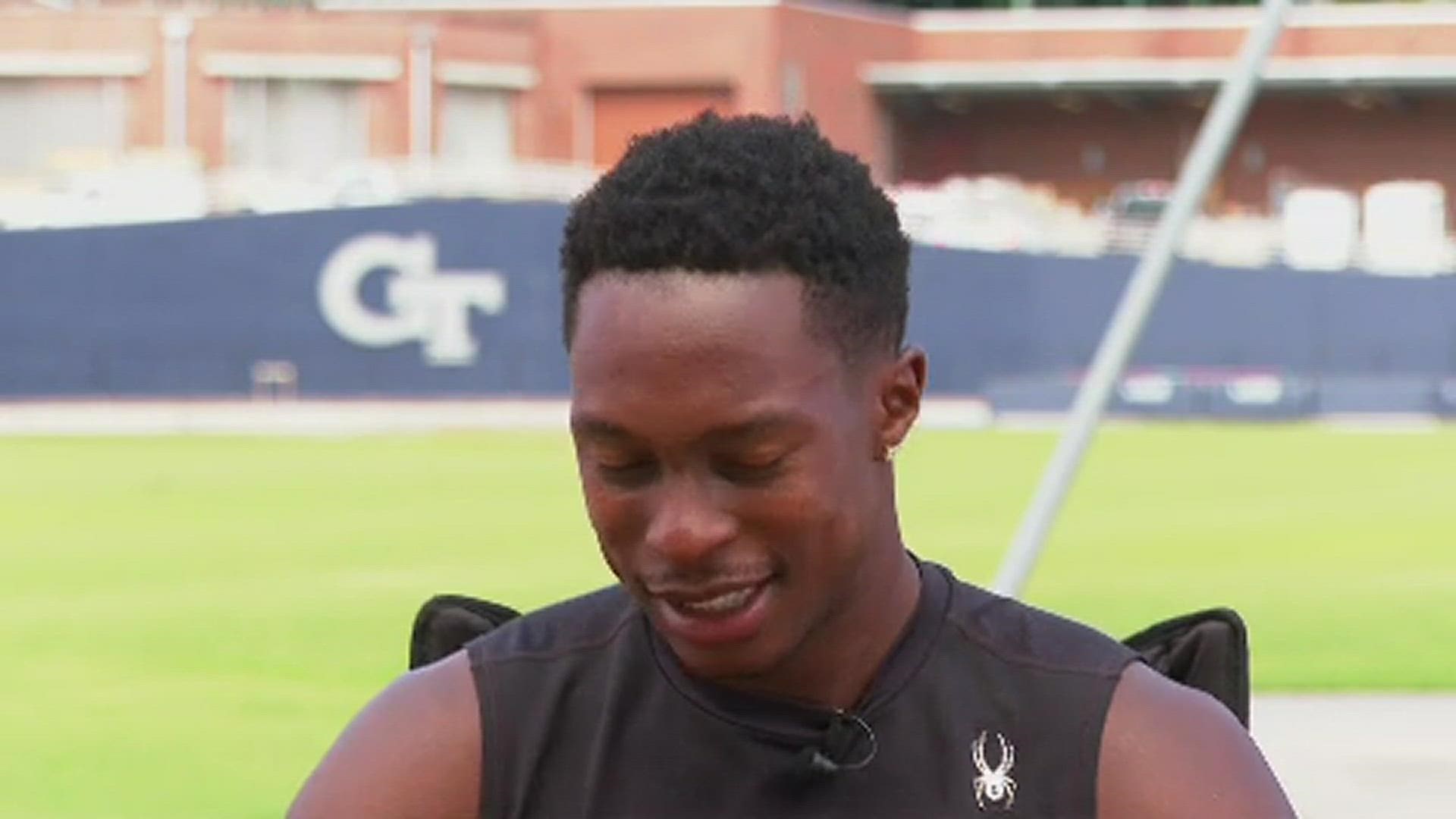 Georgia native Kenny Selmon is making his Olympic debut in Tokyo. Get to know the 24-year-old track athlete as he shares his story with 11Alive's Cheryl Preheim.