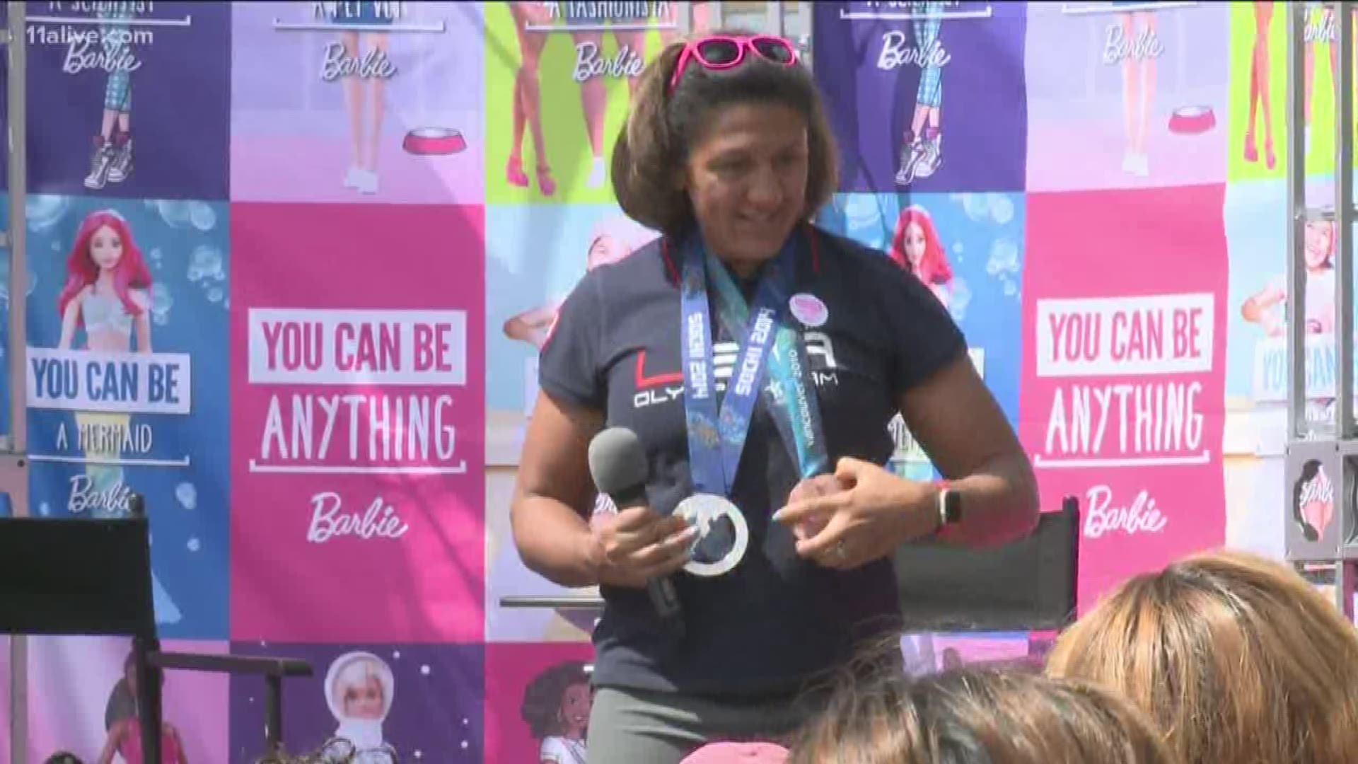 Elana Meyers Taylor shared why sports was so important to her as a child.