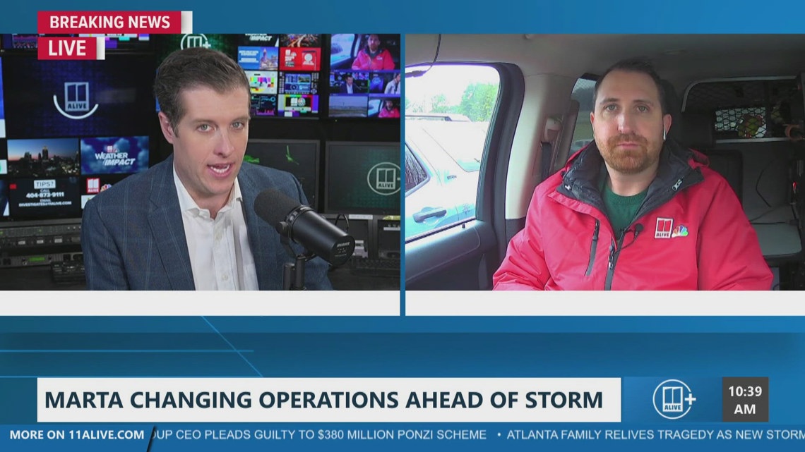 Will Marta run on Saturday? Transit agency is scaling back due to the winter storm