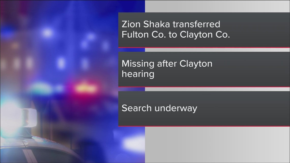 Fulton County murder suspect released, search underway in Clayton ...