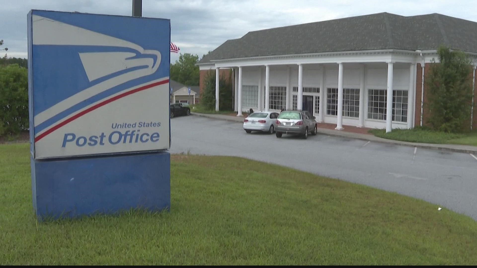 The postal investigator in Atlanta said it's investigating the complaints.