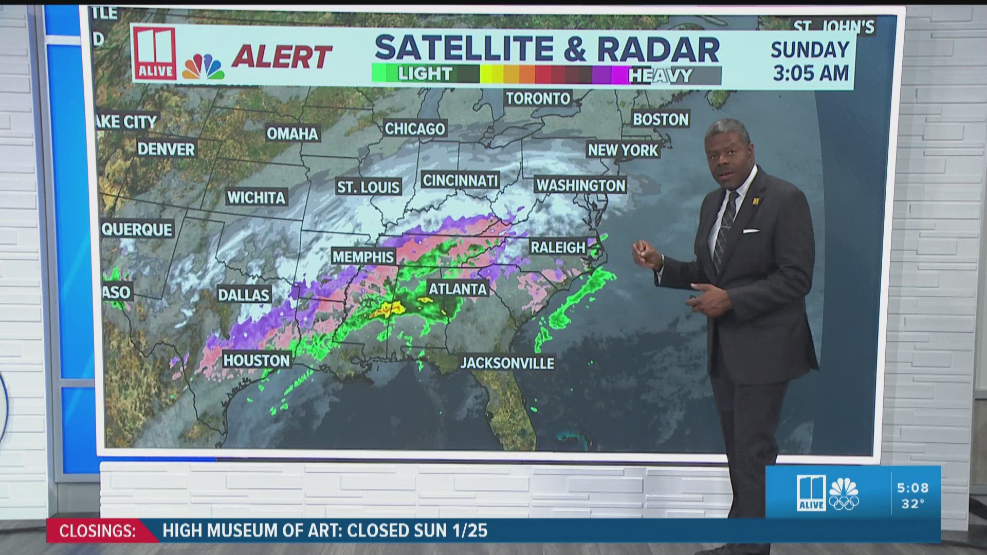 Sunday 5am winter storm forecast in Georgia | 11alive.com