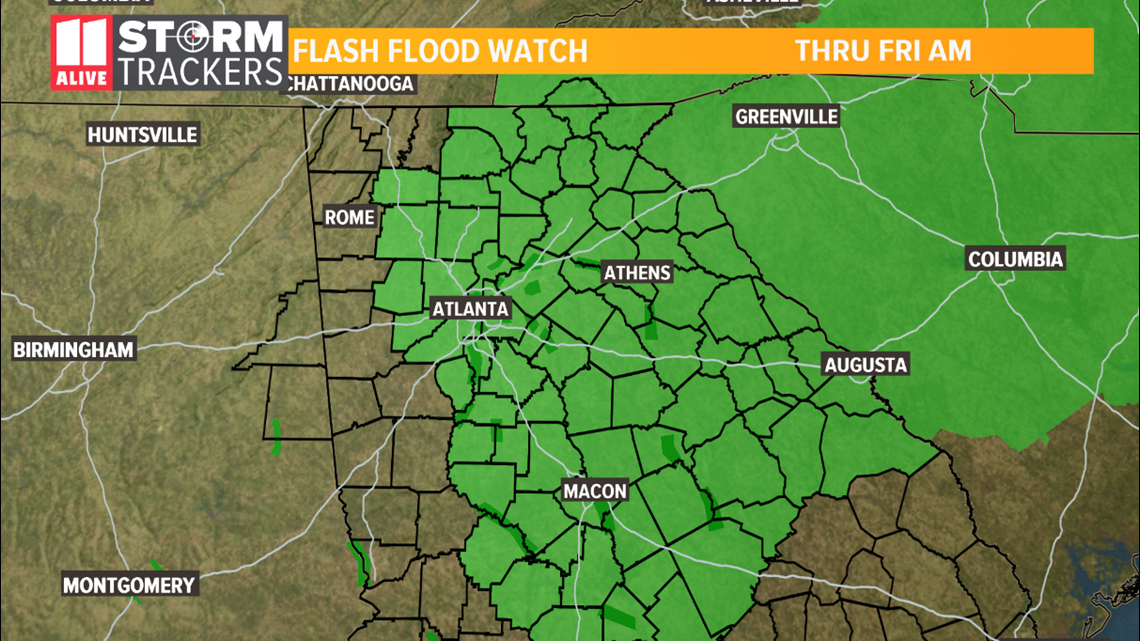 Atlanta weather forecast