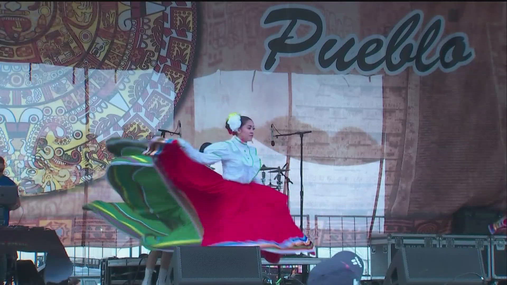 The festival celebrates Mexican independence with food, music and performances.