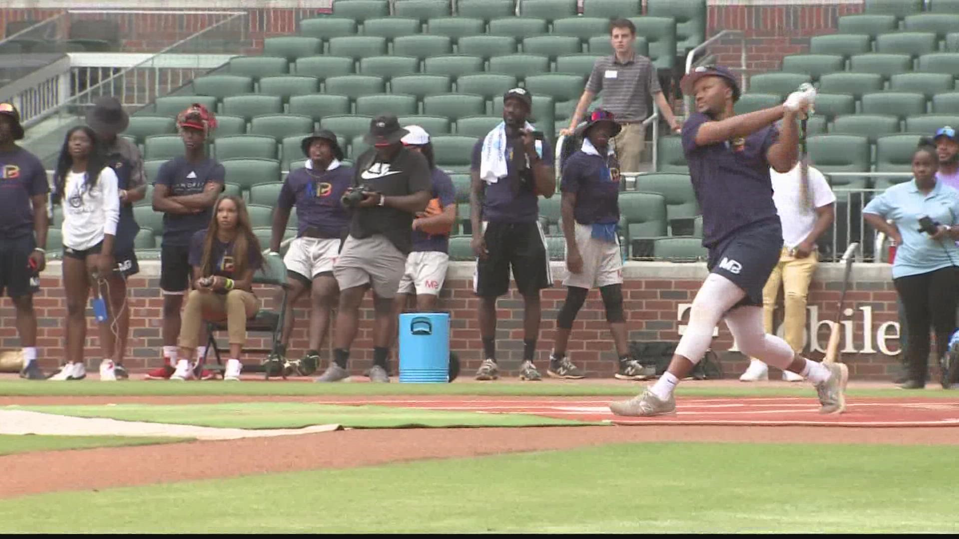 Student-athletes took over Truist Park for the HBCU All-Star Game.