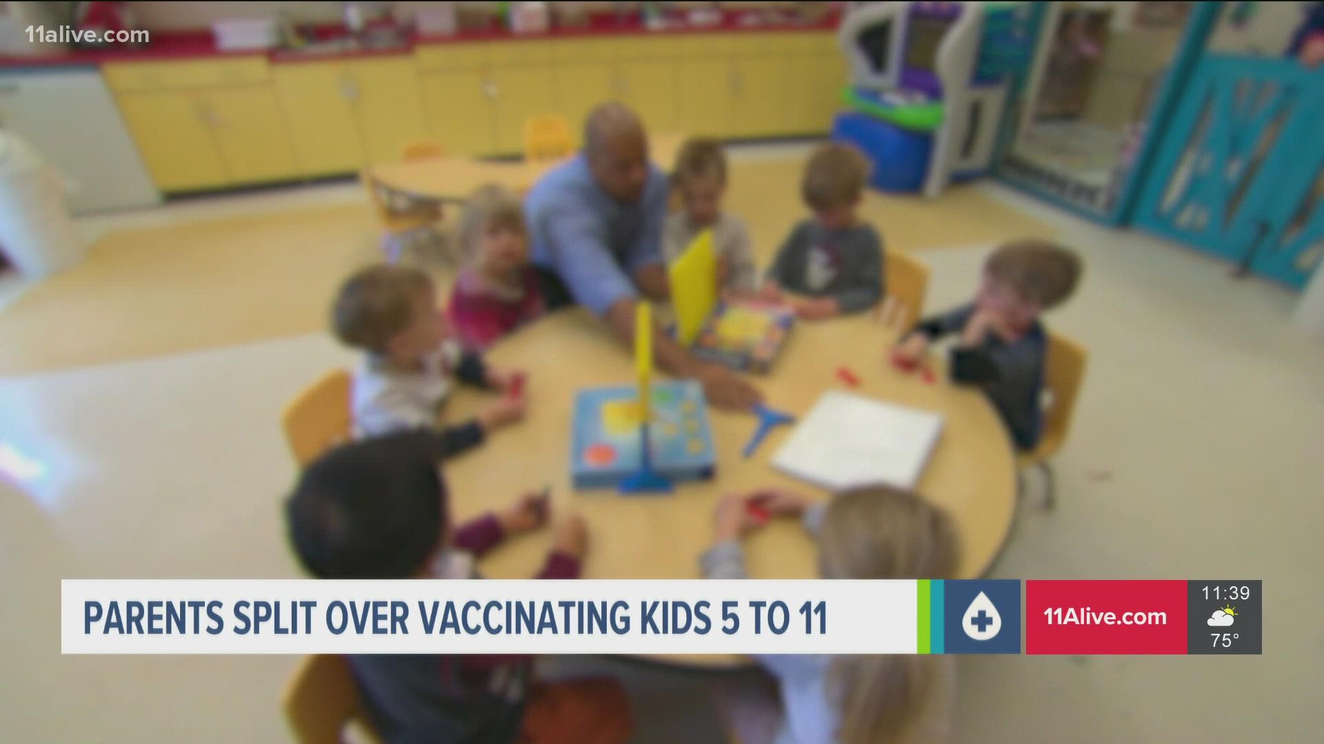 42% said they would not vaccinate their kids.