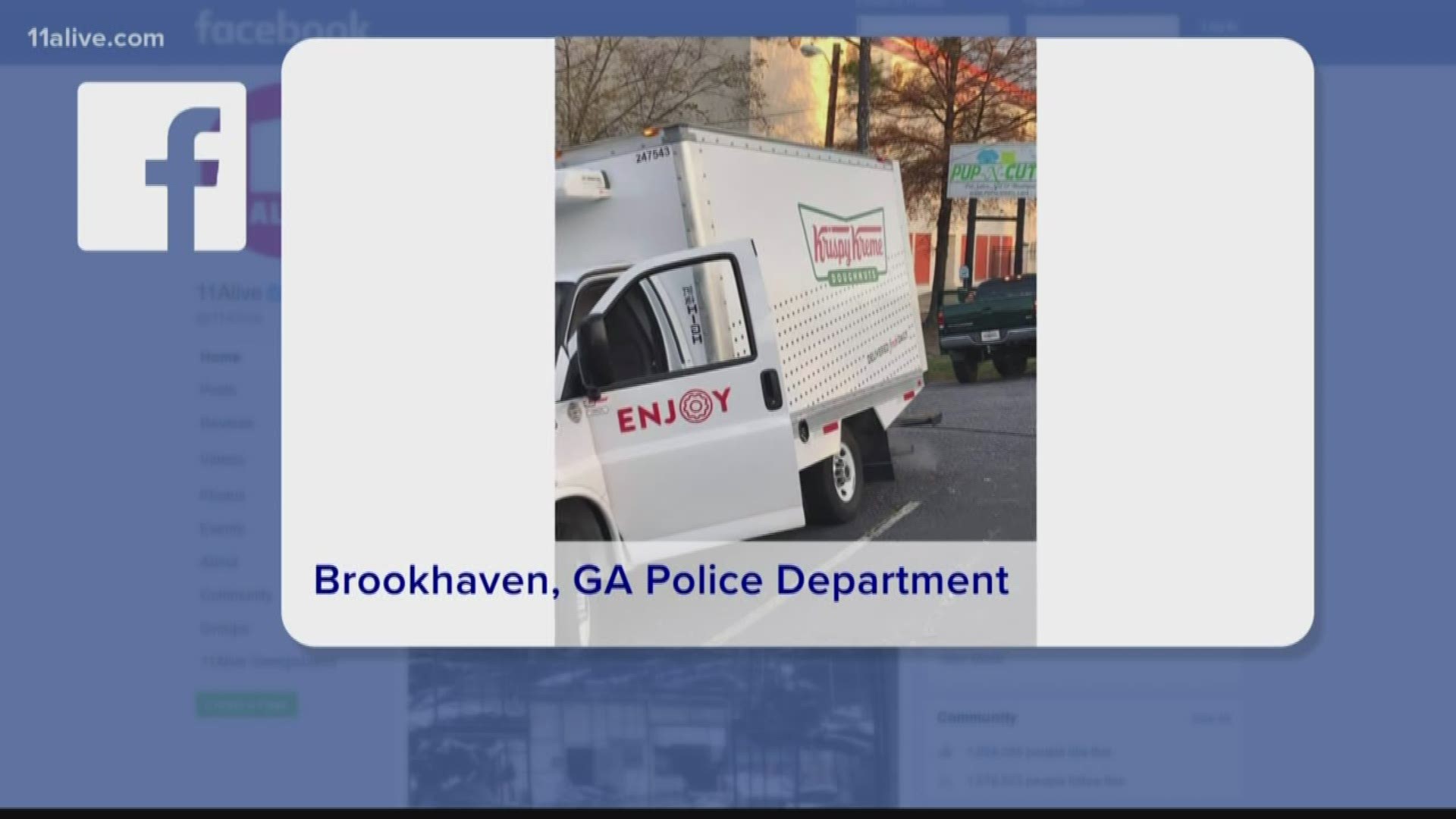 Brookhaven Police arrived at a mini-tragedy on Tuesday. But Gainesville Police tried to make things a bit better.