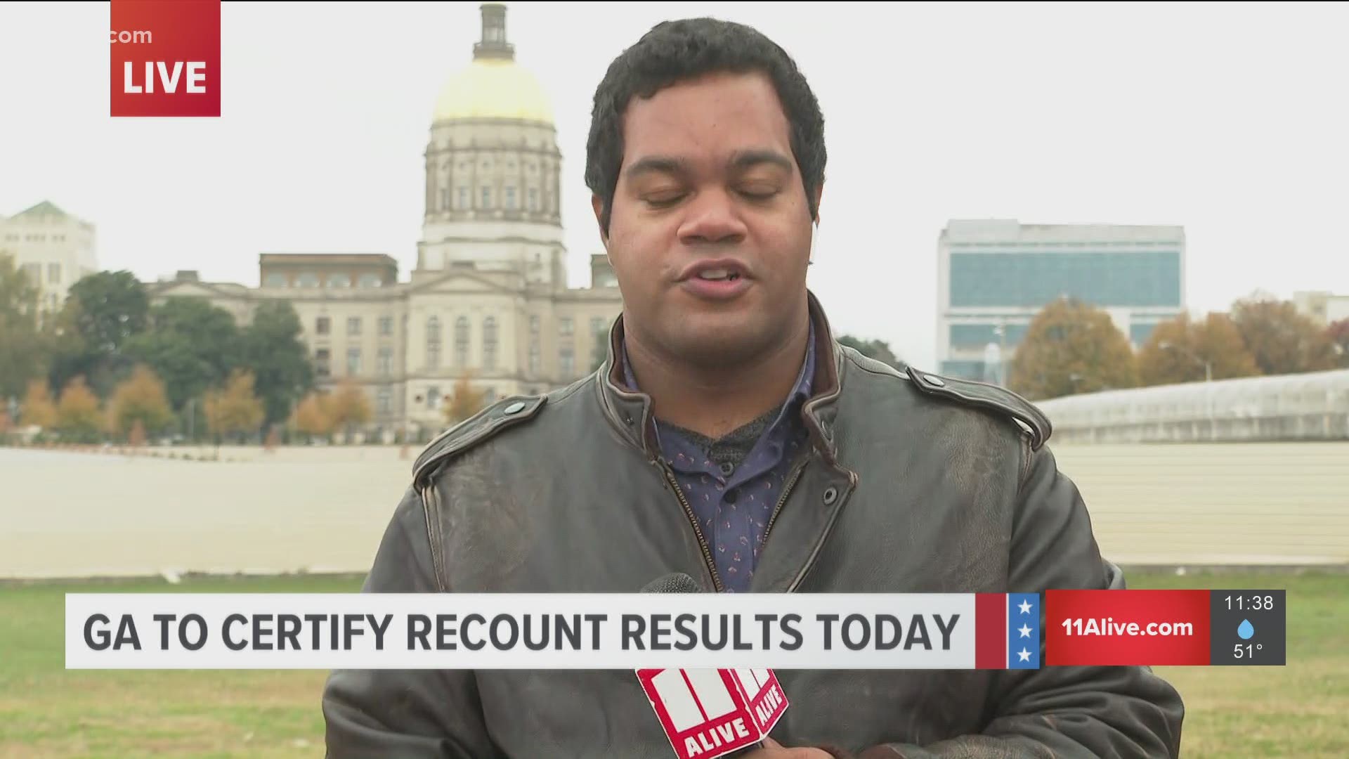 The state is expected to certify its results again today after an official recount.
