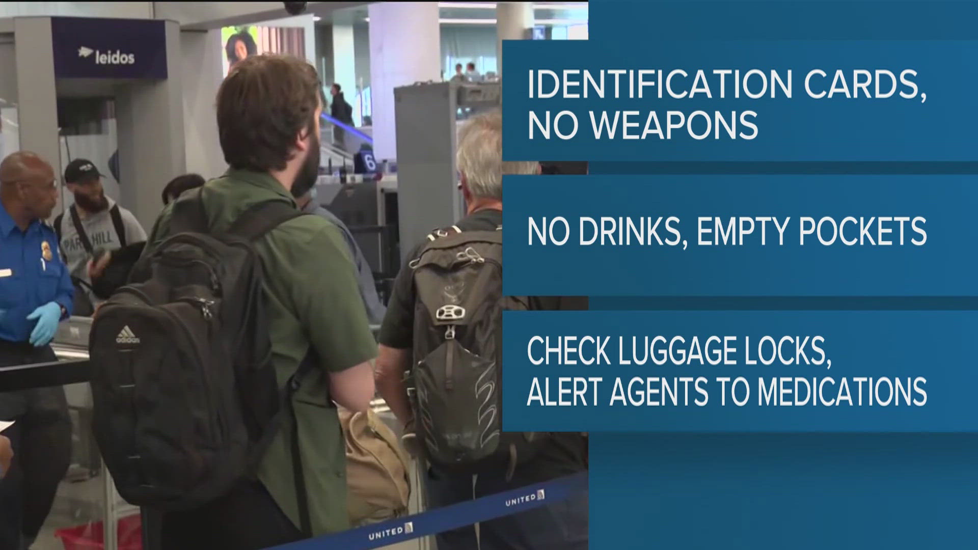 Here are some friendly reminders from TSA ahead of the holidays.