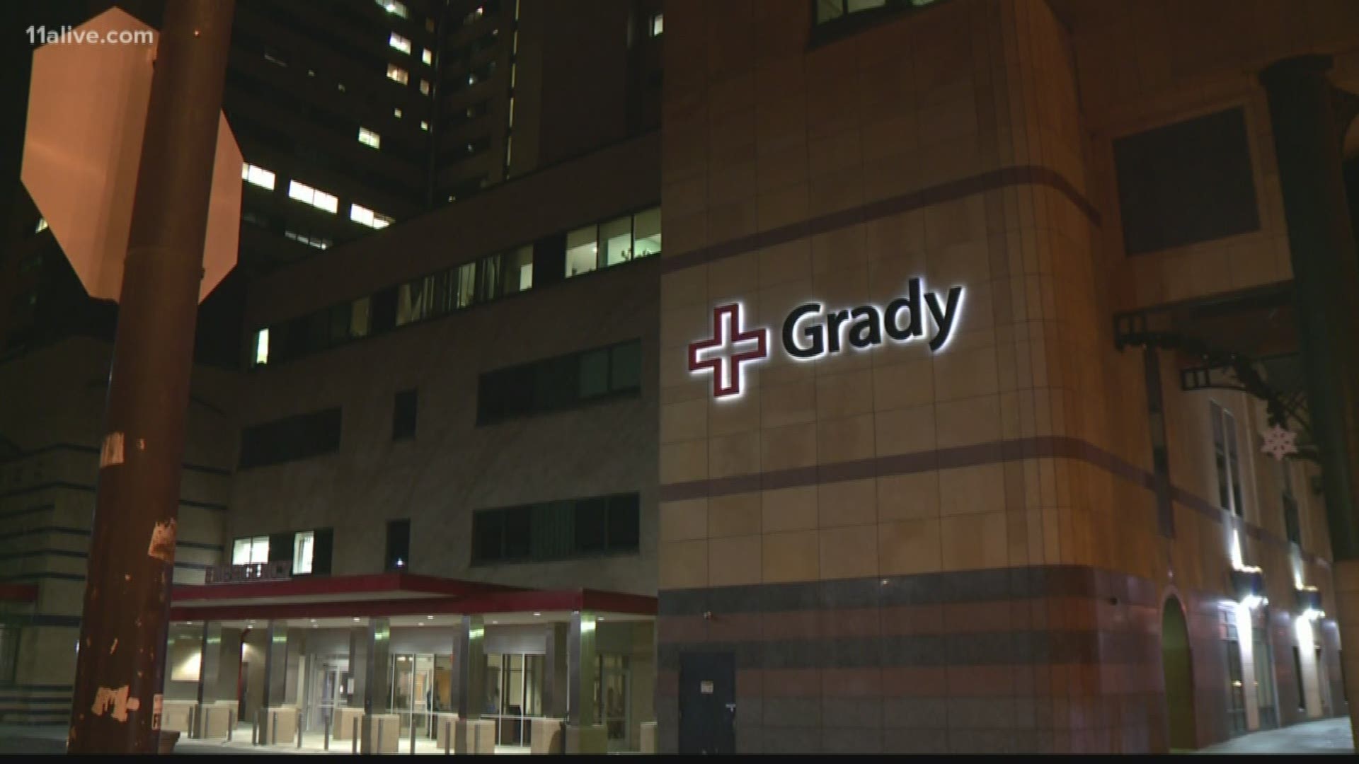 More than 100 patients were evacuated following a water main break at Grady Memorial Hospital on Saturday afternoon. Repairs are not expected until Wednesday.
