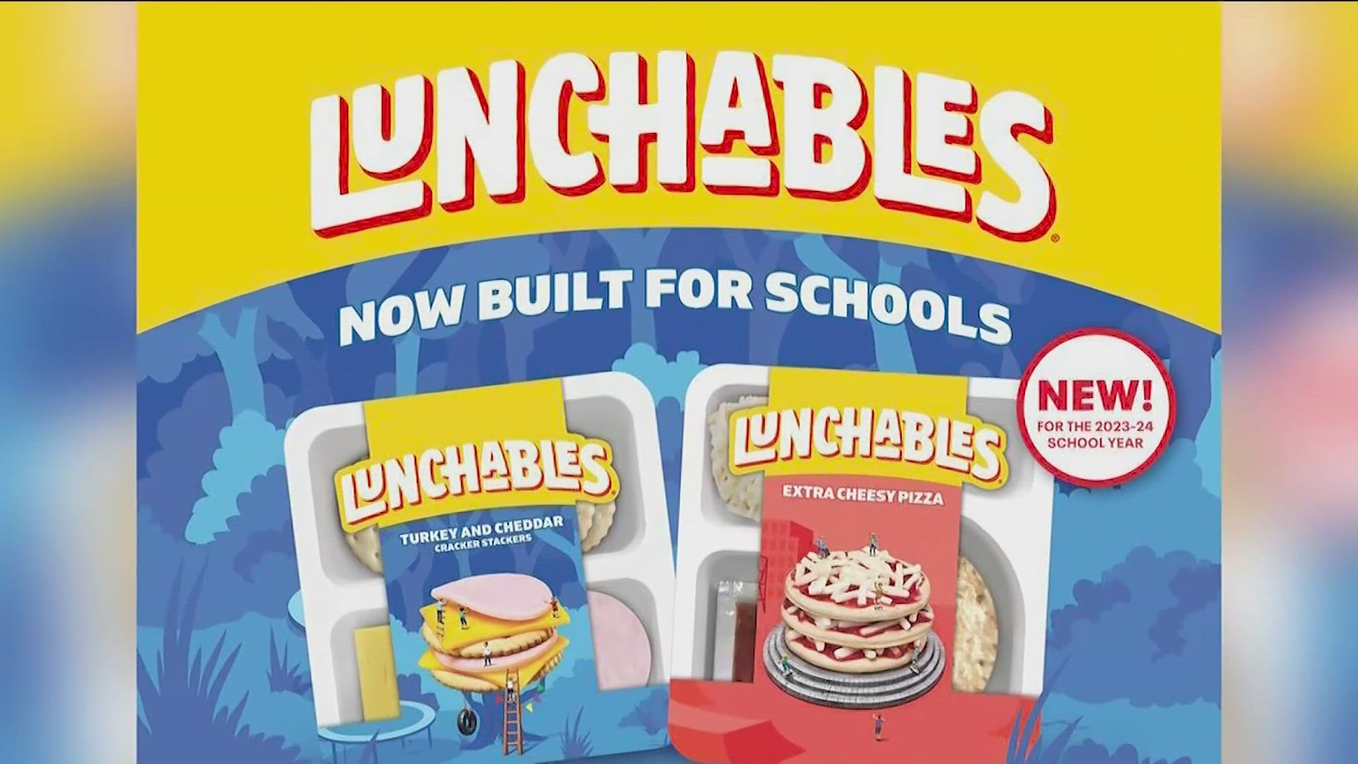 The company behind Lunchables said two new varieties will be in cafeterias this fall.