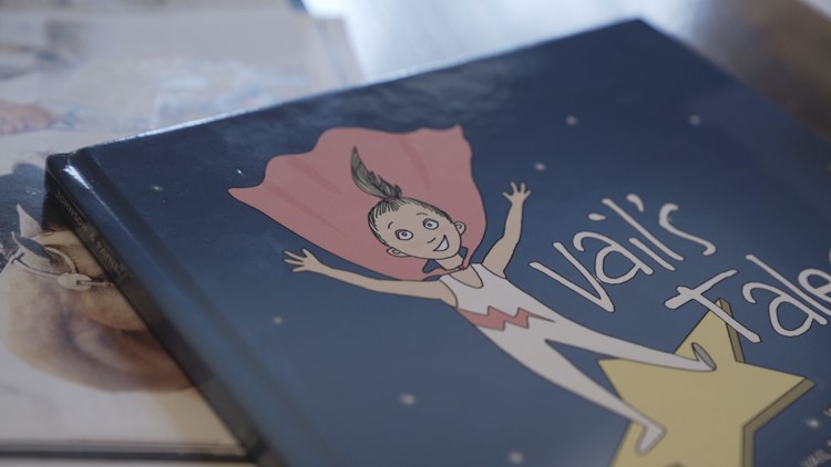 An author in Atlanta has a new children's book named Vail’s Tales. But this one is different. He wrote it with a partner he’s never met … and never will.