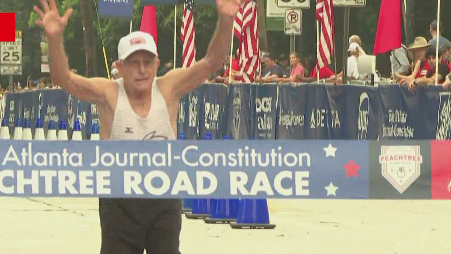 Bill Thorn until this year had run every AJC Peachtree Road Race.