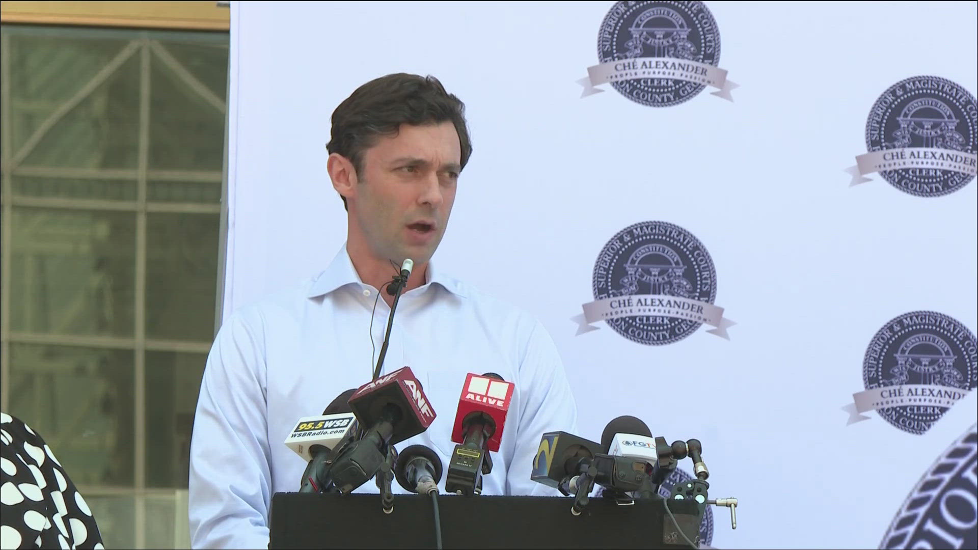 Sen. Ossoff held a news conference on Tuesday and addressed the issues in a letter to Inspector General Tammy Hull.
