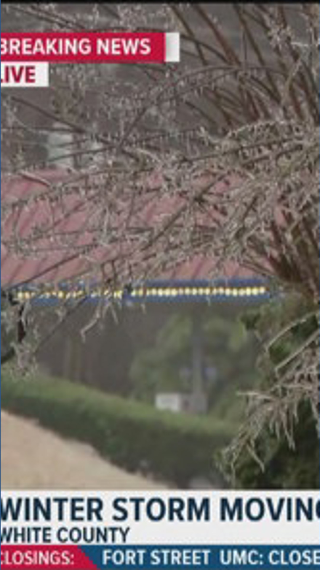 White County sees slick roads and power outages | 11alive.com