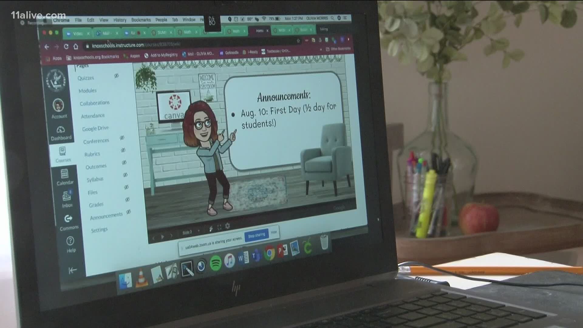11Alive's Maura Sirianni reports on how the virtual classroom might look locally.
