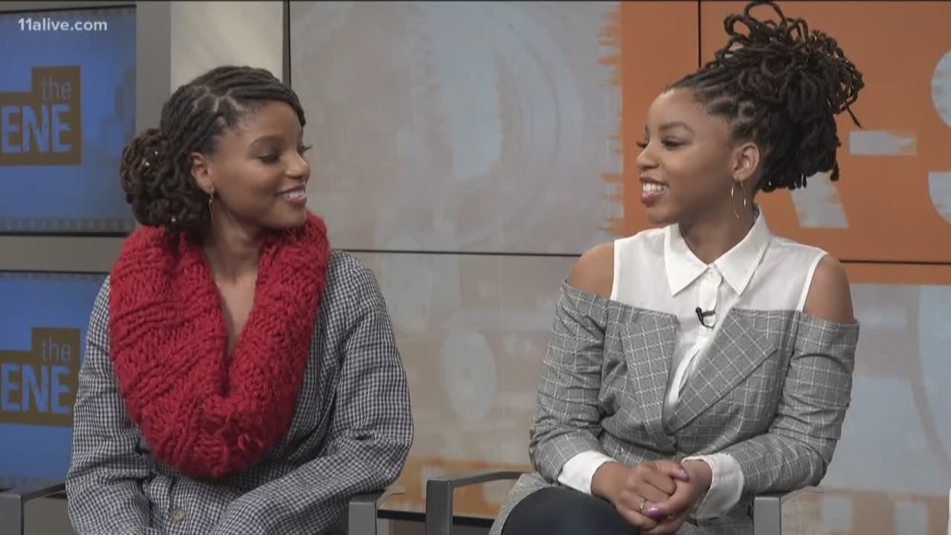 Chloe and Halle invited A-Scene behind the scenes during Beyonce and Jay-Z's On The Run Tour.