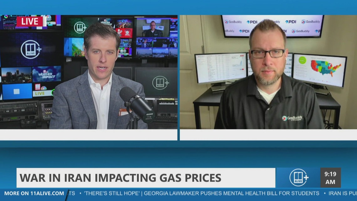 Gas prices surge amid Iran conflict | 11alive.com