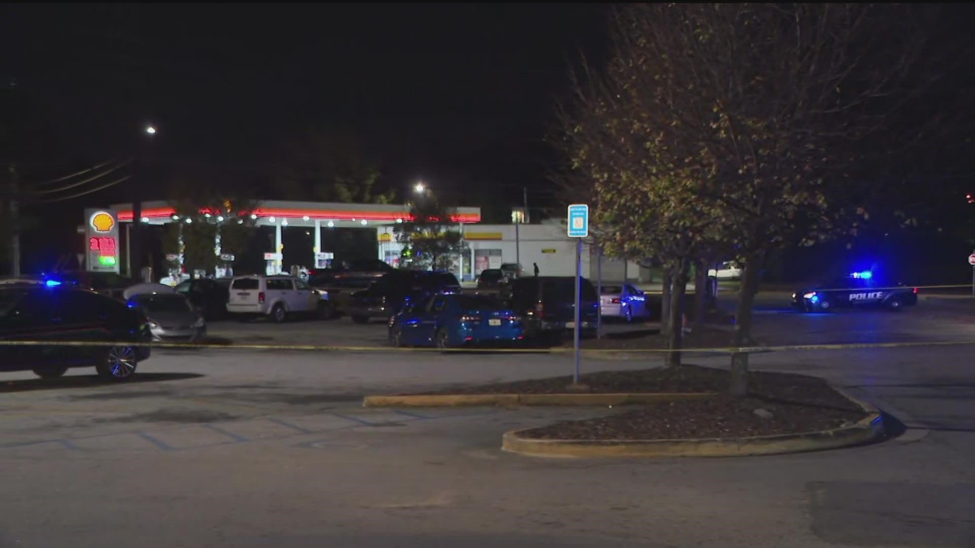 DeKalb County Police are investigating a double shooting in the parking lot of a Tucker shopping center.