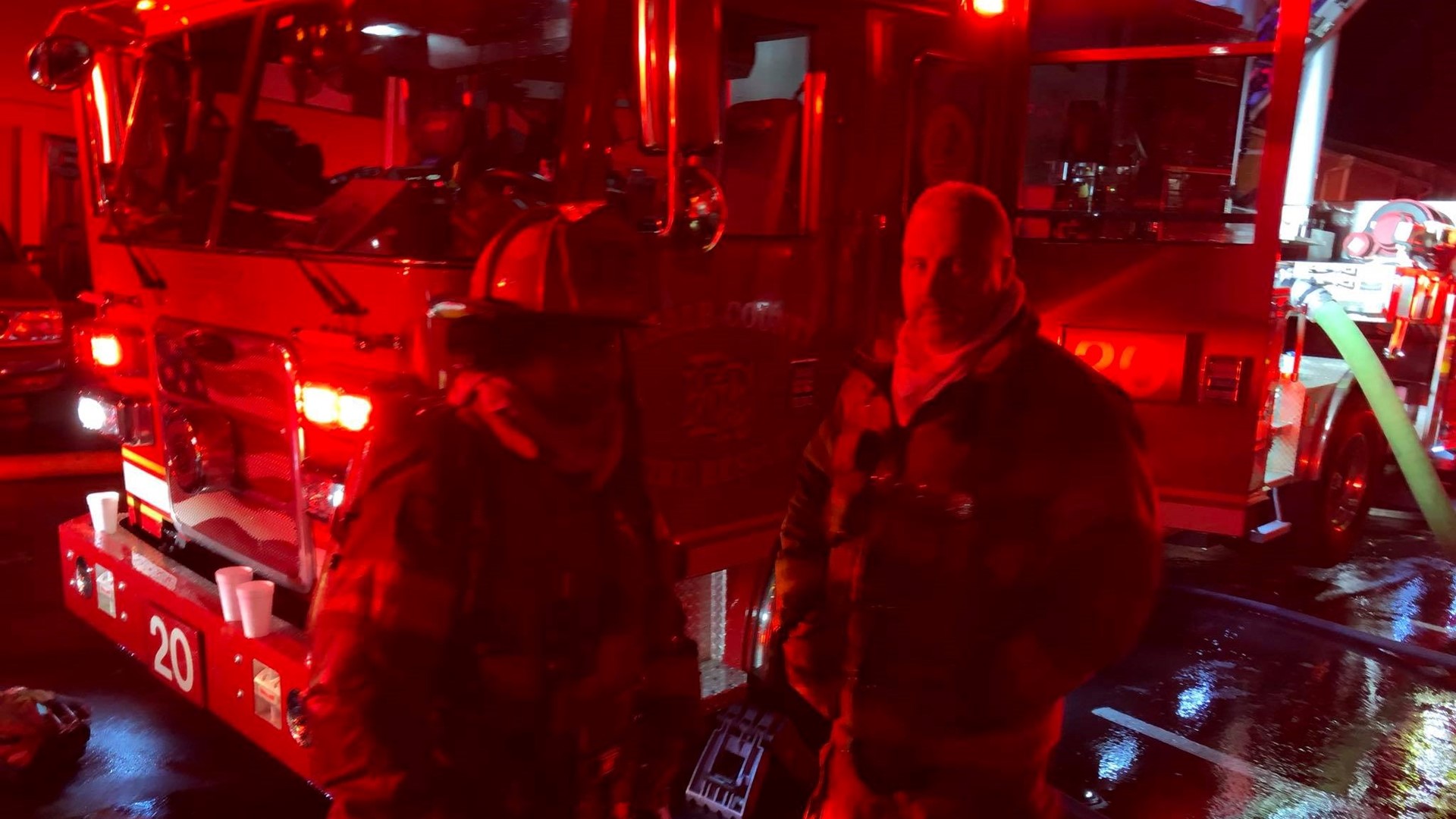 Massive fire rips through DeKalb apartment building | 11alive.com