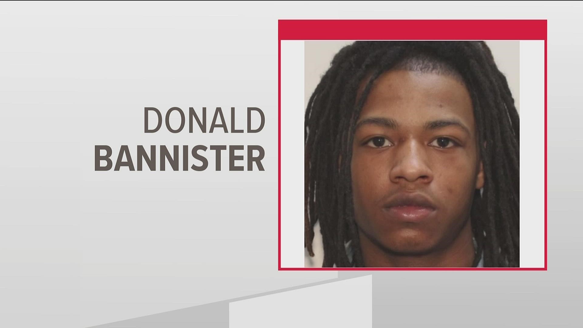 Donald Bannister was arrested in August with the help of the U.S. Marshals, Marietta Police said.