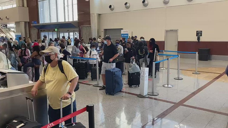 Atlanta airport lines Friday after nationwide server issue | 11alive.com