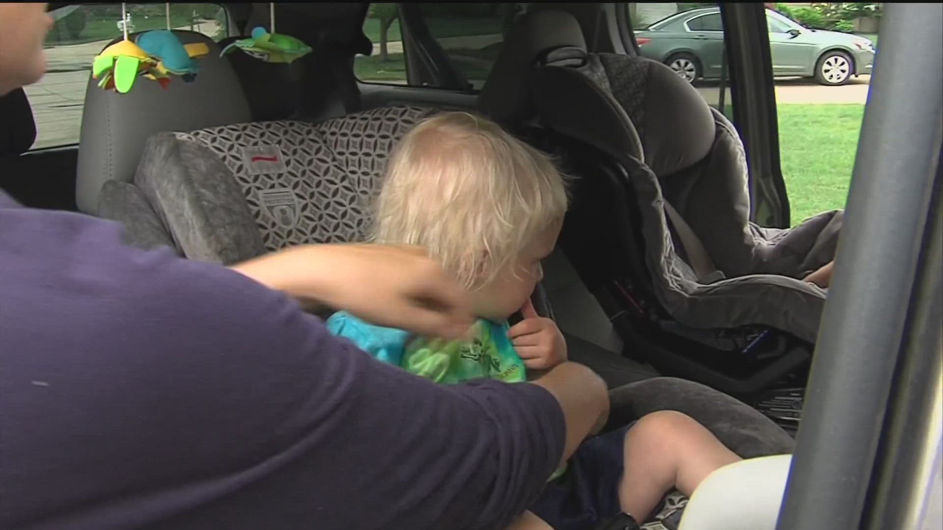 On average, 38 children under the age of 15 die each year from heatstroke from being left in a car.