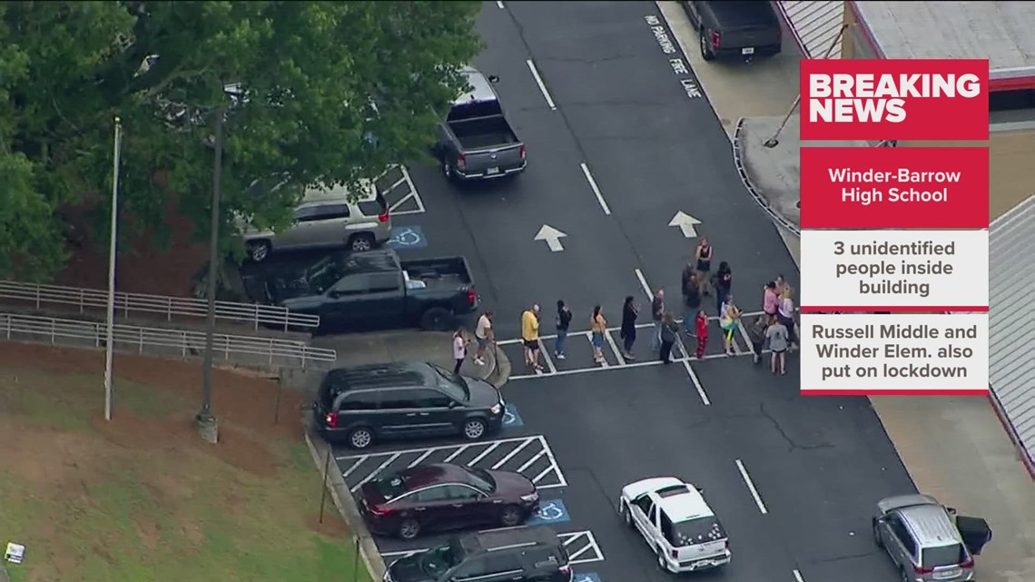 Metro Atlanta schools lockdown cleared after unidentified individuals