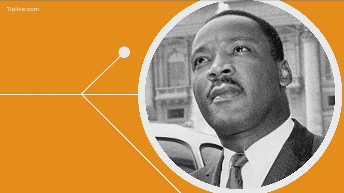 How was Martin Luther King inspired by Ghana?