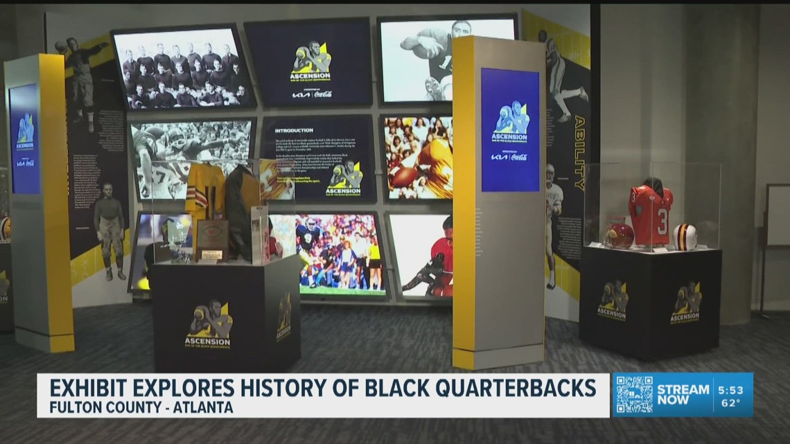 Atlanta exhibit chronicles the rise of African American college quarterbacks