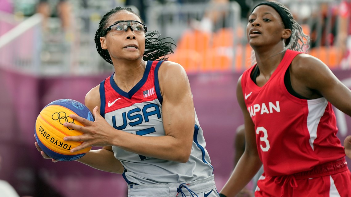 USA Womens 3x3 Basketball Allisha Gray Going For Medal | 11alive.com