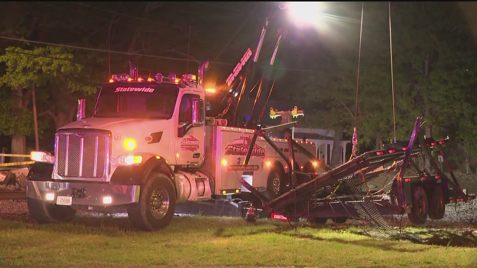 Conyers Police Department said the crash is impacting traffic at Green Street at Scott Street and Main Street and Pine Log Road.