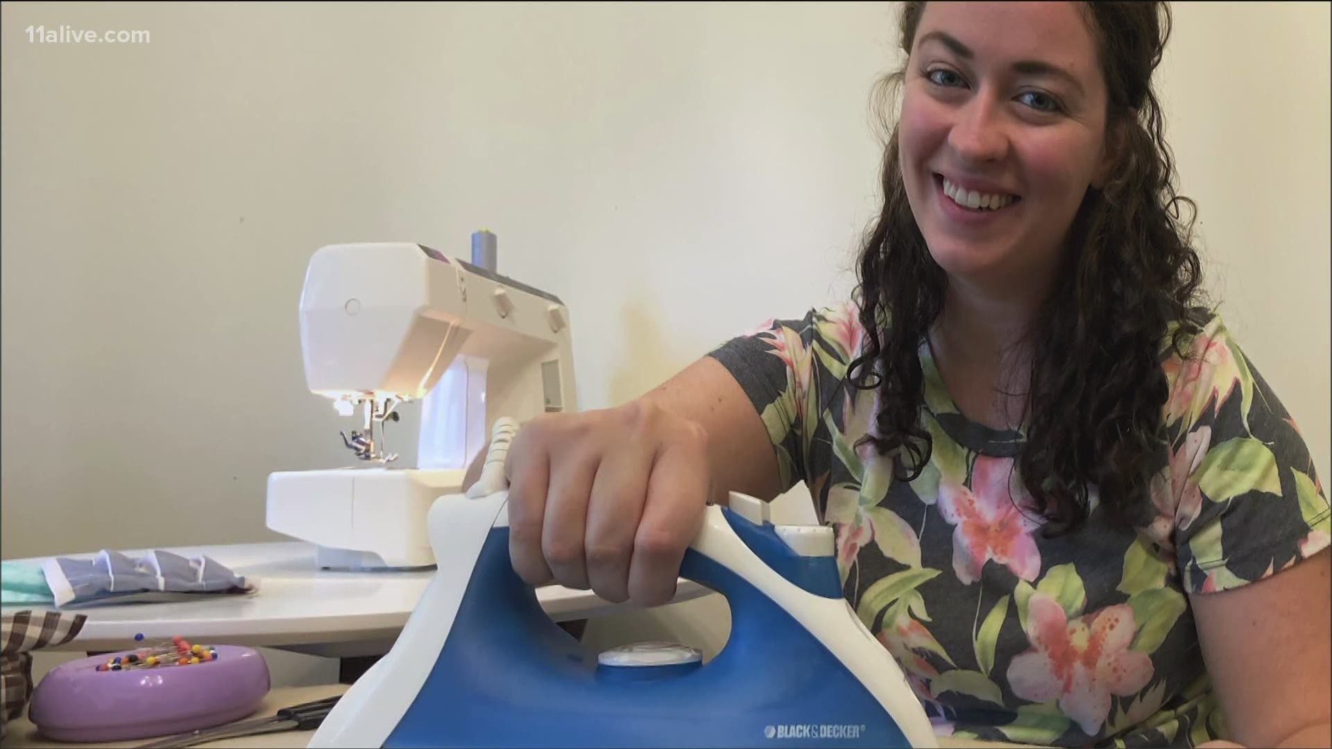 Unemployed, with her wedding postponed, Maia Costello decided to do good for others.