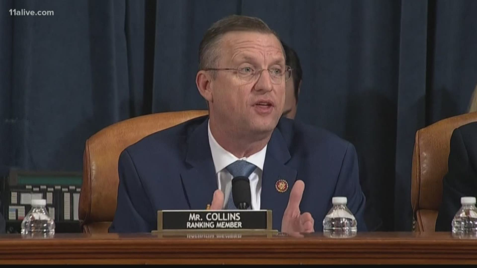 And as the ranking Republican member of the House Judiciary Committee, Collins would be the top Republican House member during the impeachment hearing.