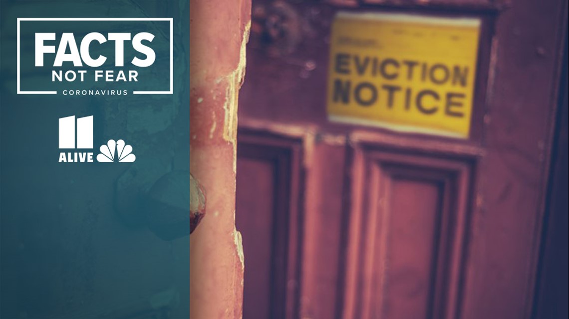Coronavirus in Which counties are doing evictions
