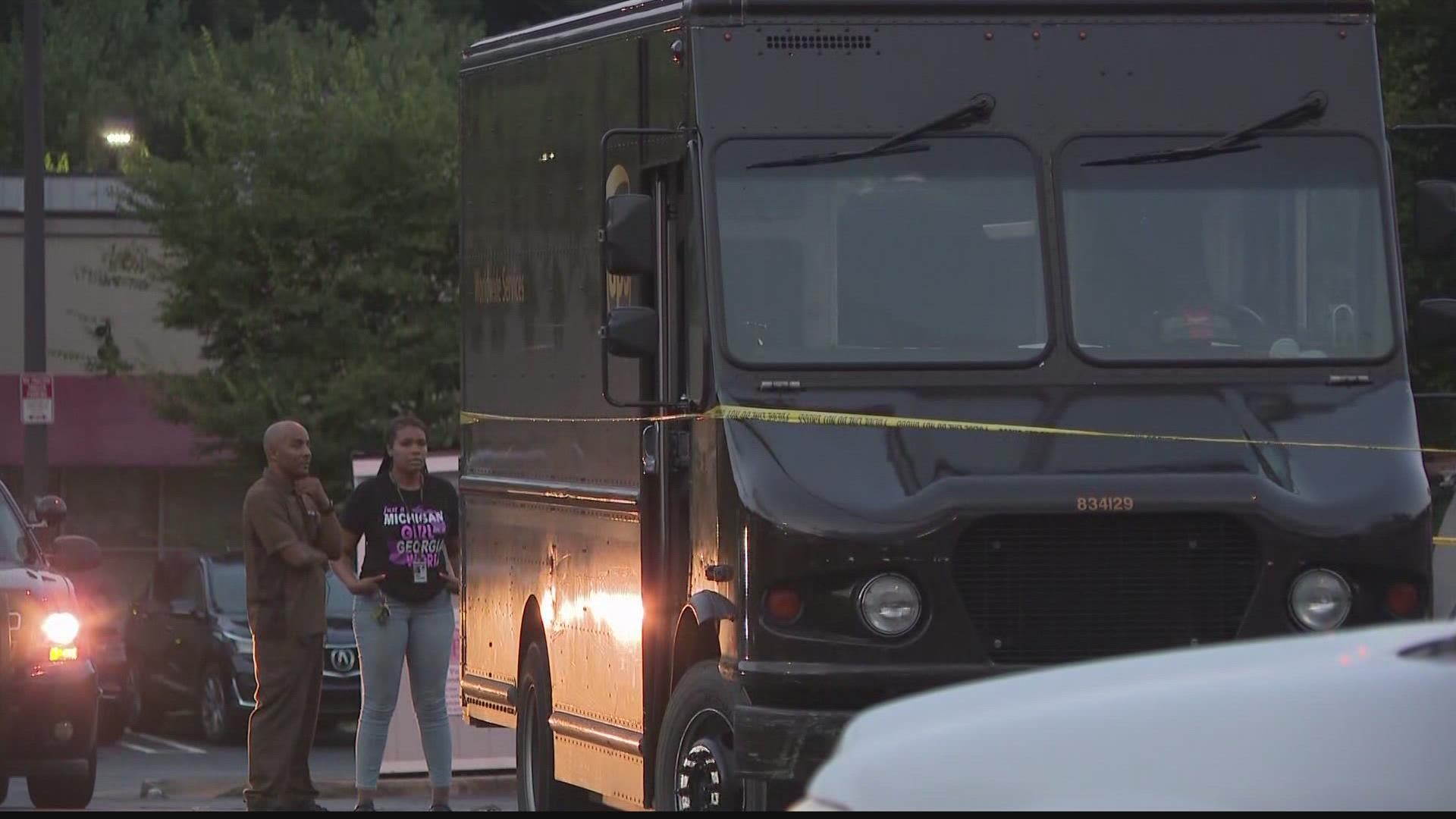 A UPS driver has been rushed to the hospital with critical injuries after an argument led to a shooting in DeKalb County Friday evening.