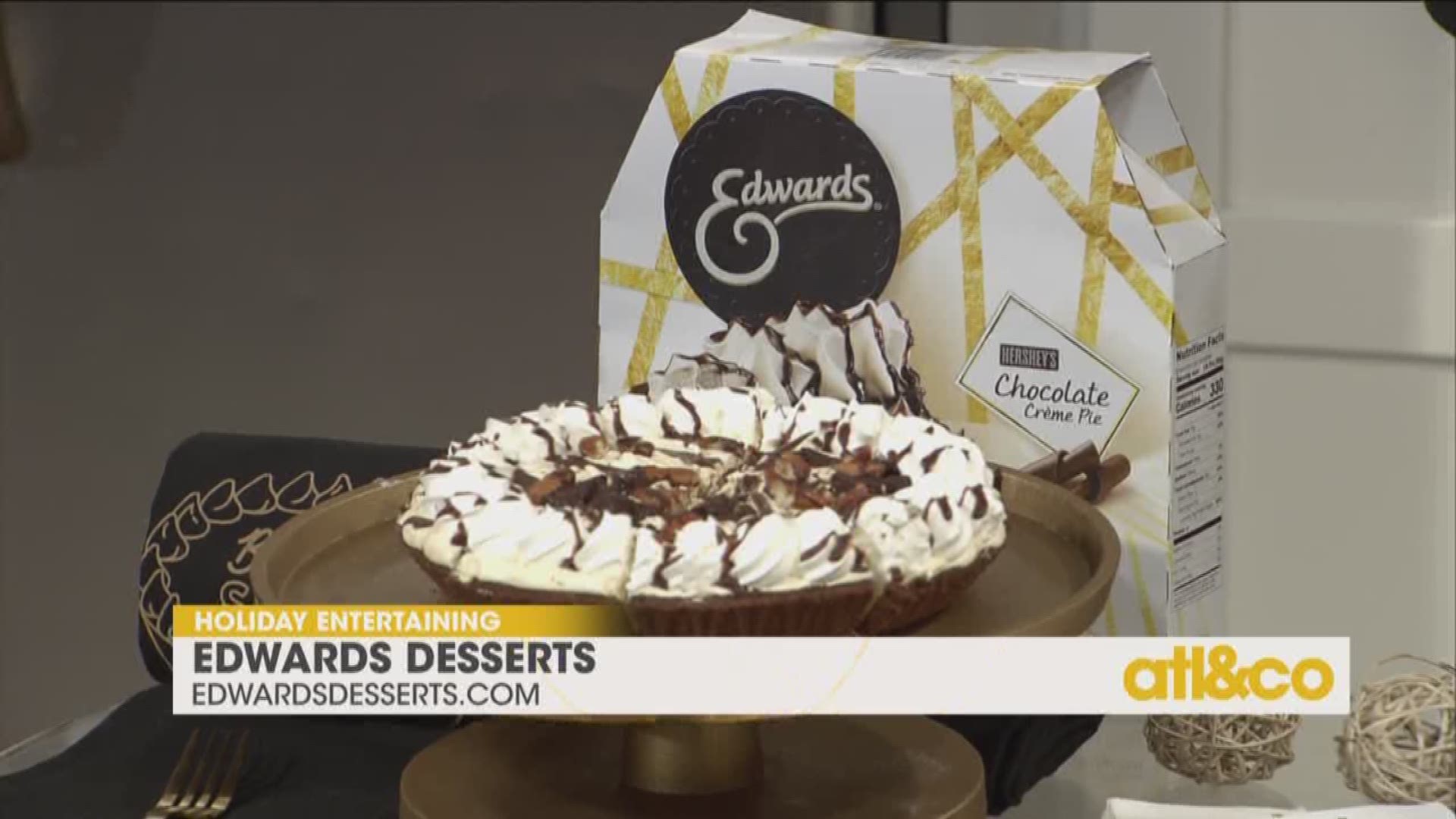 Entertaining with Edwards Desserts on 'Atlanta & Company'
