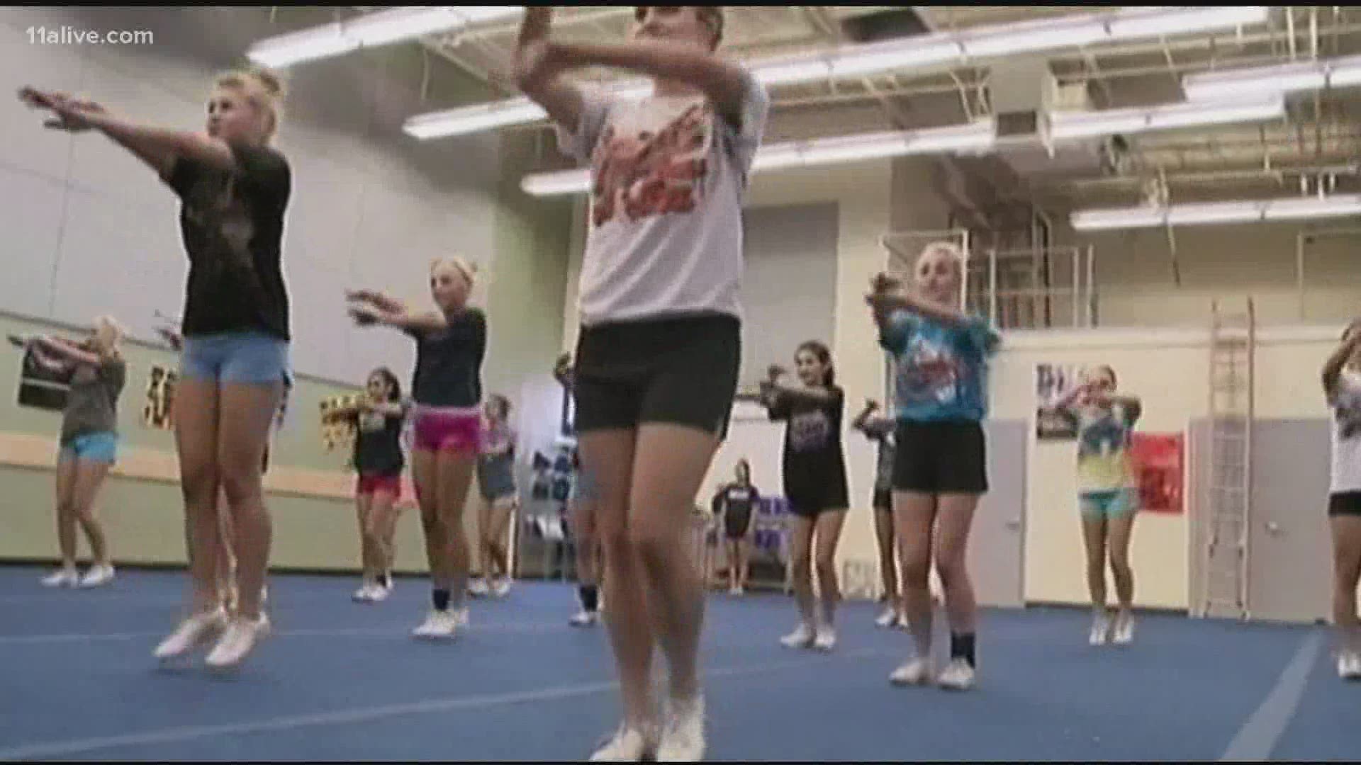 Organizers of the annual CheerSport Nationals are keeping teams apart and holding the competitions in near-isolation venues with only a few family members allowed.