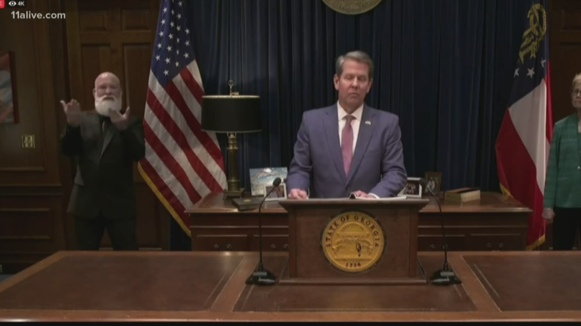 In an afternoon press conference, Georgia governor Brian Kemp announced the state now has a dedicated hotline for all COVID-19 inquiries.