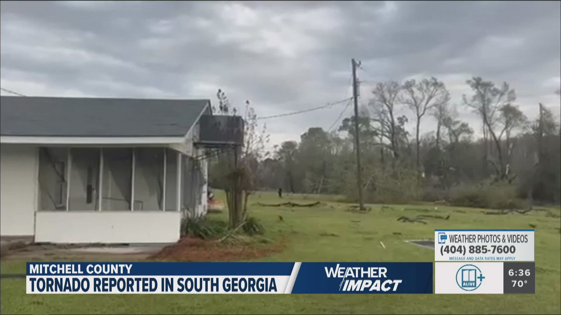 Tornado reported in south Georgia | 11alive.com