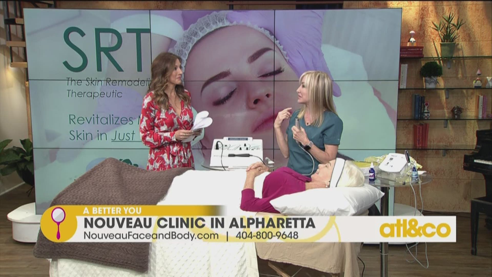 Get a special offer from Nouveau Clinic in Alpharetta on 'Atlanta & Company'