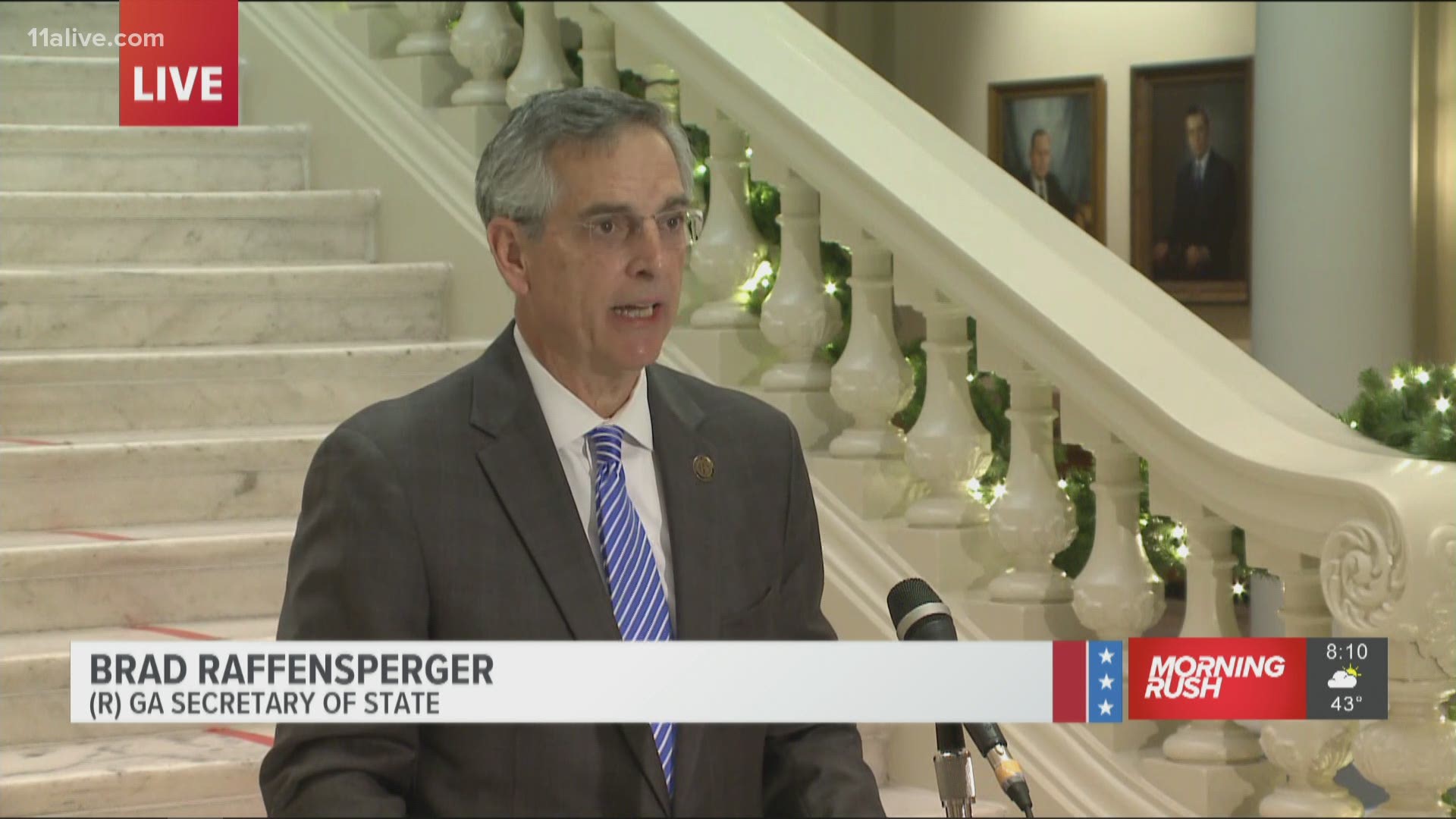 Secretary of State Brad Raffensperger said he wants to work with legislators to change laws around Georgia's voting system.