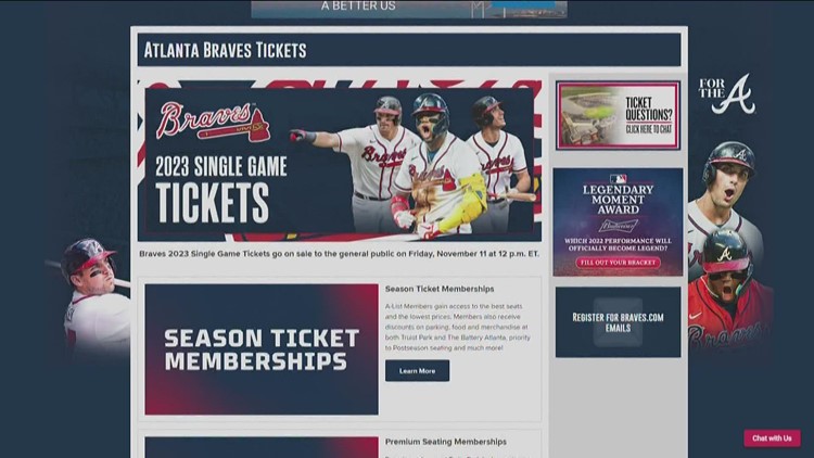 Atlanta Braves - 2023 Single Game Tickets are on sale NOW