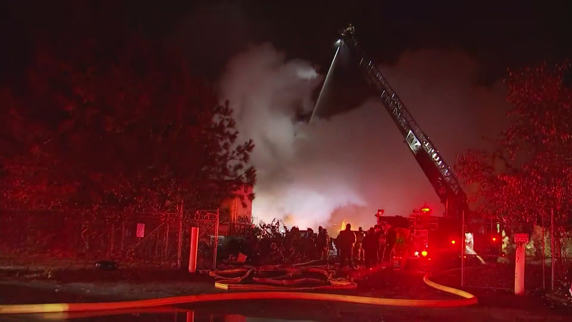 DeKalb County crews battle structure fire early Monday | 11alive.com