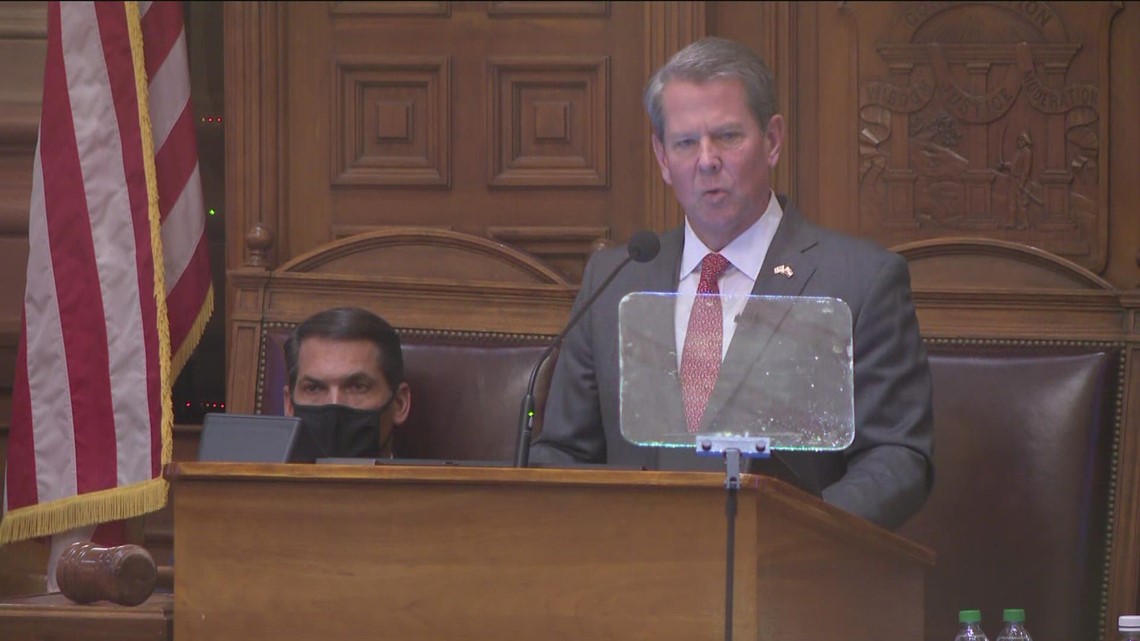 Gov. Brian Kemp delivers State of the State address