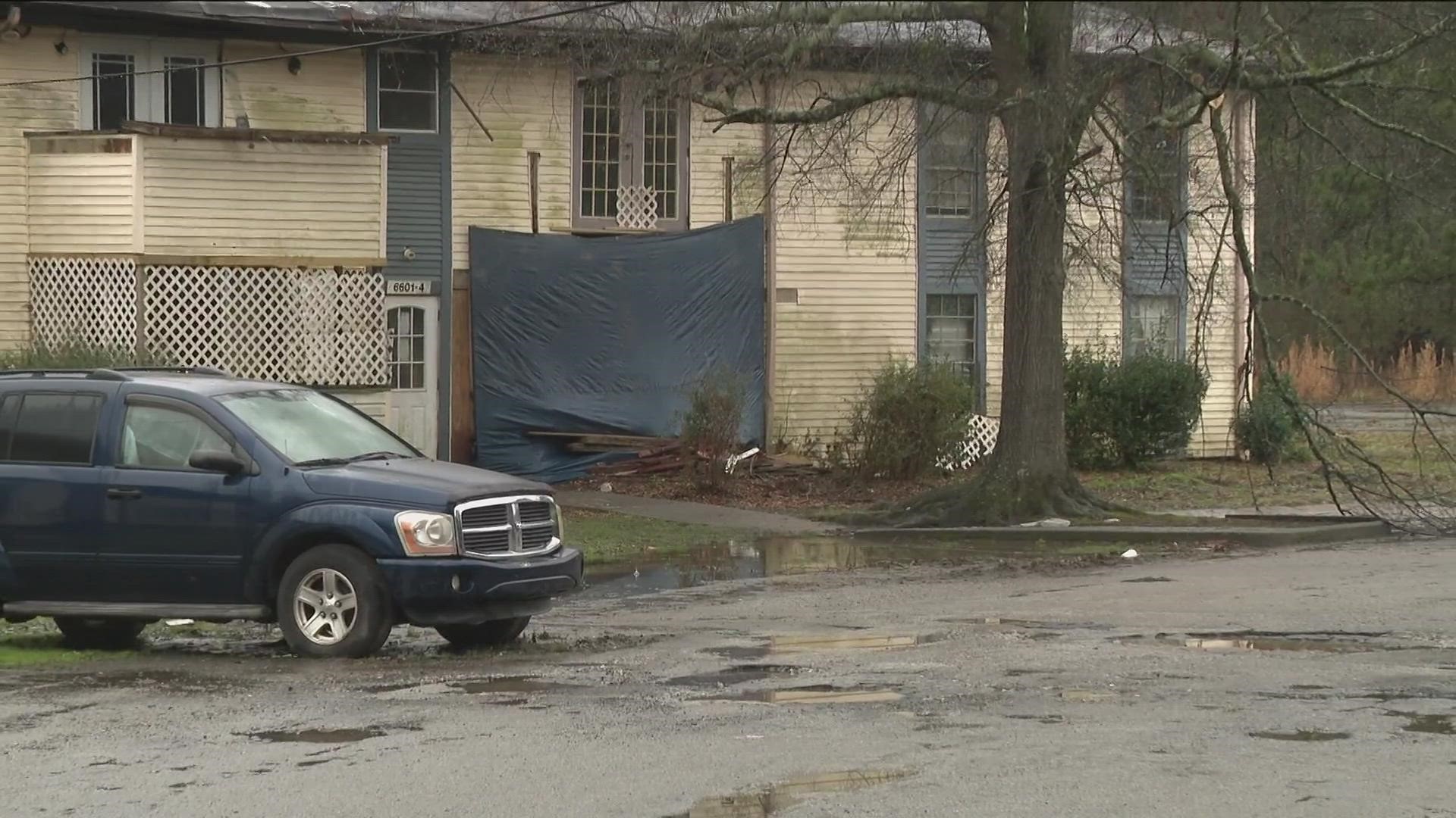 Shooting at Brannon Hill Apartment complex in DeKalb County