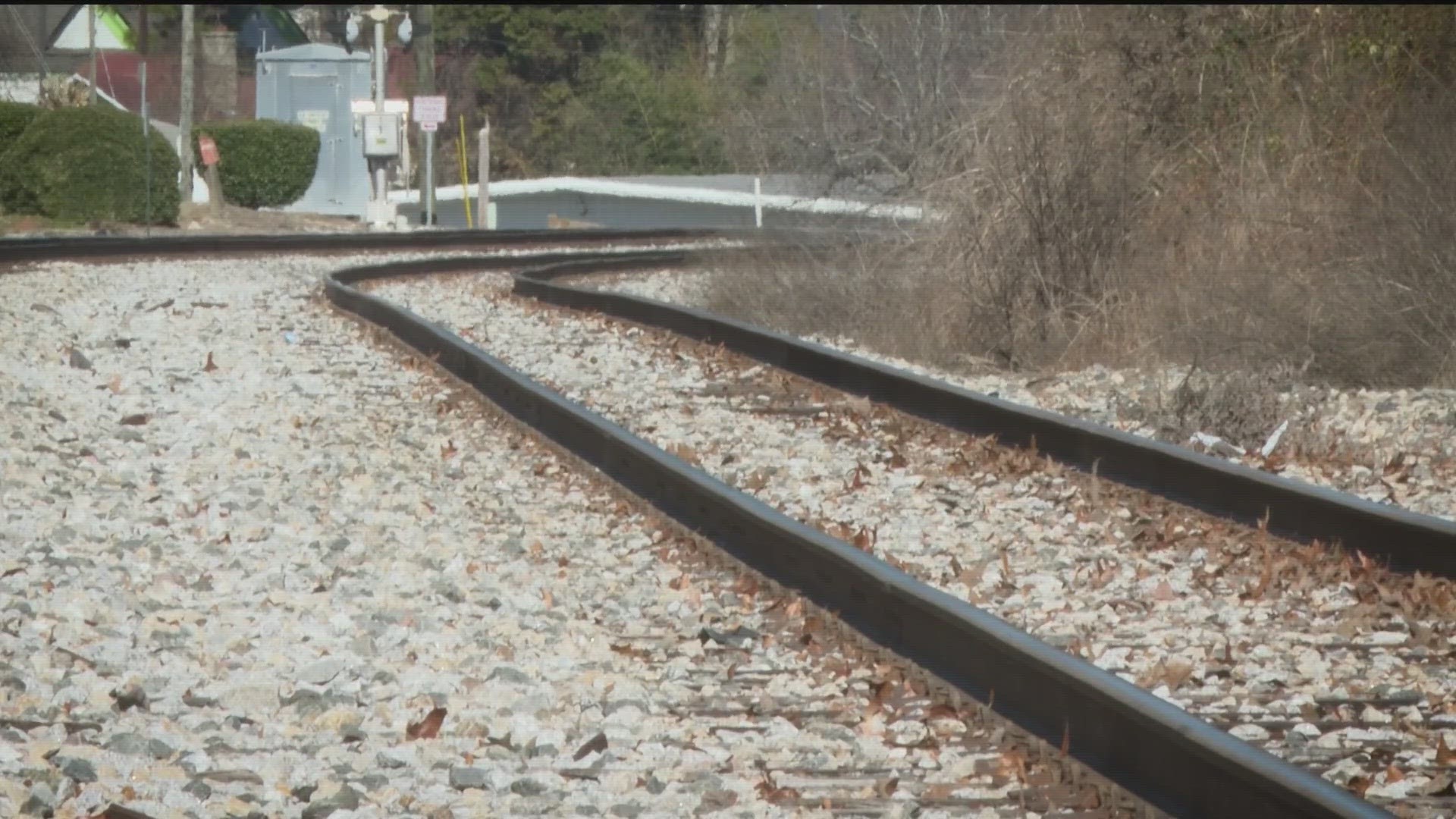 Lilburn resident Charlotte Owens said while she was having a heart attack, EMS couldn't get to her because of a stopped train blocking the crossing.