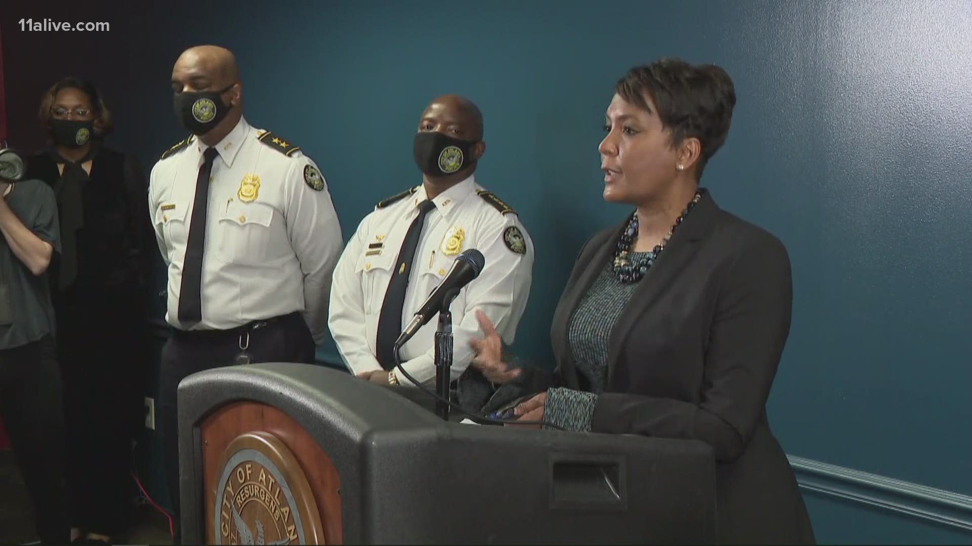 Atlanta Mayor Keisha Lance Bottoms spoke about Anti-Asian violence in a press conference about the spa killings that took 8 lives.
