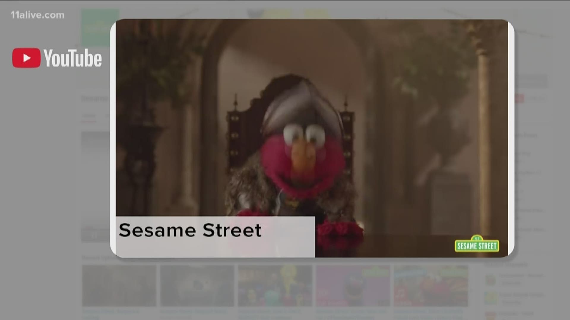Elmo is here to save the day on 'Game of Thrones.'