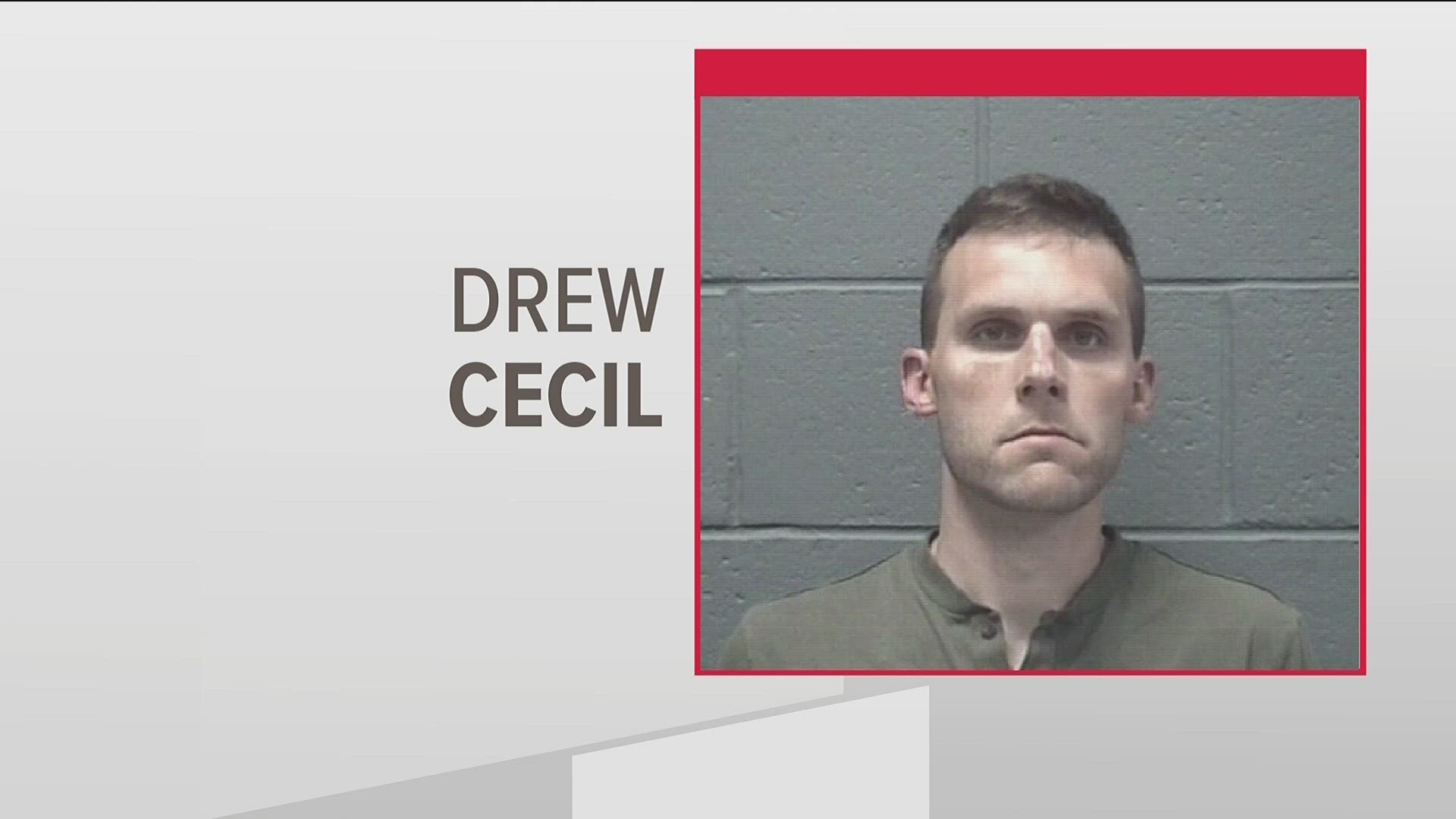 The Forsyth County Sheriff's Office said in a release early Monday morning that 38-year-old Drew Cecil was arrested Friday.